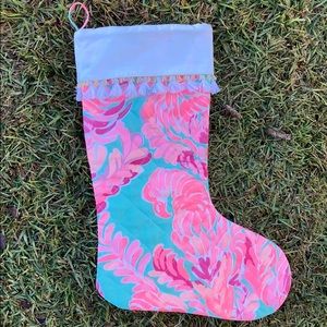Lily Pulitzer Christmas Stocking